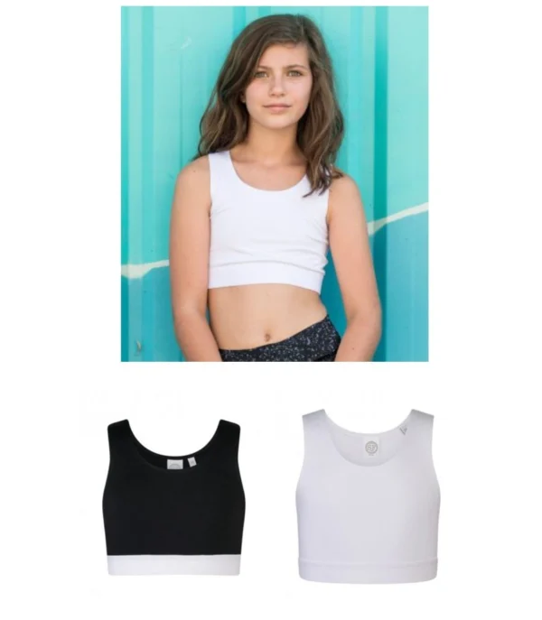 SM236 SF Minni Kids Fashion Crop Top
